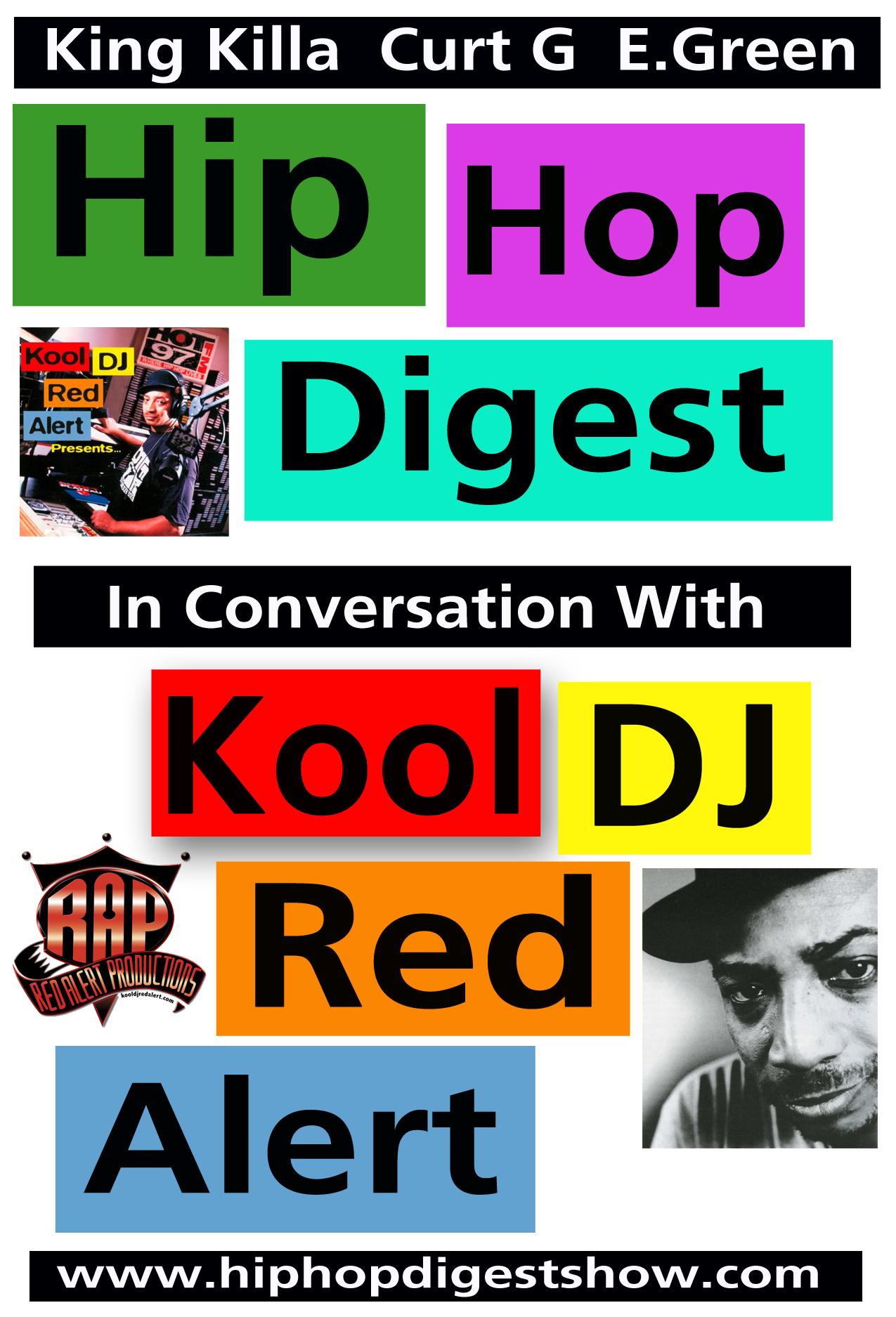 Hip-Hop Digest Show  - Red Alert Interview